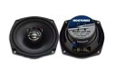 HogTunes フロント 5.25 インチ 100 ワット 2 オーム スピーカー ハーレー FLHT FLHX 2006-2013 用 HogTunes Front 5.25