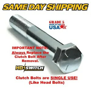 (1) クラッチ ボルトは 710-3157A、710-3157 GD5 Cub Cadet、MTD、Troy-Bilt ホワイトを置き換えます。 (1) Clutch Bolt Replaces 710-3157A, 710-3157 GD5 Cub Cadet, MTD, Troy-Bilt White