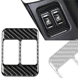 スバル BRZ トヨタ 86 2013-17 カーボンファイバーセンターコンソール加熱ボタントリム For Subaru BRZ Toyota 86 2013-17 Carbon Fiber Center Console Heating Button Trim
