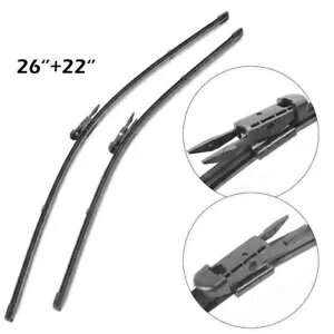 26 "+22" フロントウィンドウフロントガラスワイパーブレード フォード エクスプローラー 2011-2017 に..