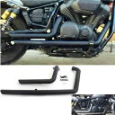 ヤマハスターボルト千鳥ロングショートエキゾーストマフラーパイプ XVS950 XV950 For Yamaha Star Bolt Staggered Long Shorts Exhaust Muffler Pipes XVS950 XV950