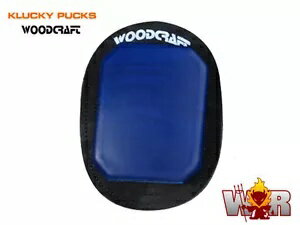 Woodcraft の Klucky Puck ニー スライダー - ブルー ペア、新品 - $$$ 節約 Klucky Puck Knee Sliders..