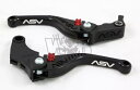 スズキ GSX-S1000 2022 - 2024 ASV F3 レバー セット ブラック ショート クラッチ & ブレーキ Suzuki GSX-S1000 ...