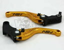 ホンダ CB300F/FA 2014-18、CB500F/X 2013-21 ASV F3 レバーセット ゴールド ショート Honda CB300F / FA 2014-18, CB500F / X 2013-21 ASV F3 Lever Set Gold Short(2)