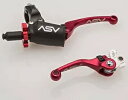 ASV F4 レバー セット プロパック レッド ロング ヤマハ バンシー 350 ブラスター 200 1995-2006 ASV F4 Lever Set Pro Pack Red Long Yamaha Banshee 350 Blaster 200 1995-2006
