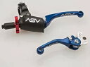 ASV F4 レバー セット プロパック ロング ブルー ヤマハ YFZ450 2003-06 ラプター 350 2006-13 ASV F4 Lever Se...