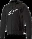 アルパインスターズ メンズ クローム スポーツ フーディ ジャケット ブラック Alpinestars Men's Chrome Sport Hoodie Ja...