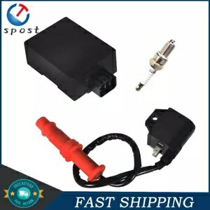 Х륹ѡץ饰 CDI ݥꥹݡĥޥ 400 2005-2014 ۡ 400 HO Ignition Coil Spark Plug CDI For Polaris SPORTSMAN 400 2005-2014 HAWKEYE 400 HO