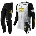 Shot Contact Rockstar フルモトクロスキット モトクロスレースジャージパンツグローブ Shot Contact Rockstar Full ...