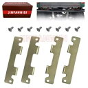 テールゲート テールゲート ヒンジ プレートとネジ ヤマハ Rhino 700 YXR700 2008-2013用 Tail Gate Tailgate Hinge Plates and Screws For Yamaha Rhino 700 YXR700 2008-2013