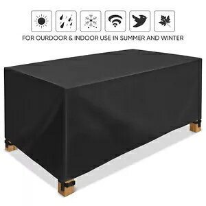 ガーデン家具カバー 防水屋外パティオソファカバー 長さ95インチ x 幅64インチ x 高さ39インチ Garden ..