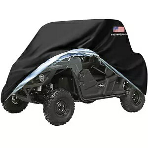 ñ󥷡ȥ桼ƥƥӡUTVСȥ졼ɿ岰إӡǥ塼ƥ Single Row Seat Utility Vehicle UTV Cover Storage Waterproof Outdoor Heavy Duty