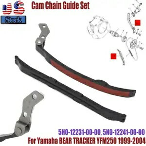 ベアトラッカー YFM250 カムチェーンガイドセット ヤマハ ベアトラッカー YFM250 1999-2004 に適合 BEAR TRACKER YFM250 Cam Chain Guide Set Fit Yamaha BEAR TRACKER YFM250 1999-2004