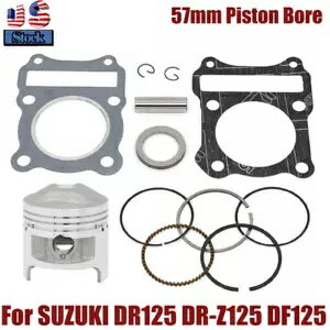 57 ミリメートルピストンガスケットリングピンセットスズキ DR125 DRZ125 DR-Z125 DR-Z 125 DF125 57mm..