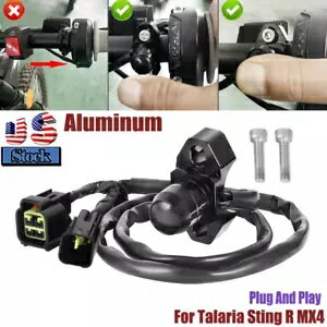 タラリアスティング R MX4 アルミニウムプラグ用アップグレードヘッドライトライトスイッチ -N- Play US Upgrade Headlight Light Switch For Talaria Sting R MX4 Aluminum Plug -N- Play US