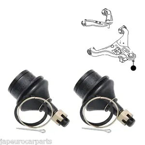 日産ナバラ 2.5 Td Dci D40 フロントアッパーウィッシュボーンコントロールアームボールジョイント X2 For Nissan Navara 2.5 Td Dci D40 Front Upper Wishbone Control Arm Ball Joints X2 
