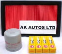 日産エクストレイル 2.5i 02-07 サービスキットパーツエアオイル & スパークプラグに適合 Fits Nissan X-trail 2.5i 02-07 Service Kit Parts Air Oil & Spark Plugs