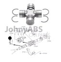 日産エルグランド E50 2WD プロペラシャフトユニバーサルジョイントドライブシャフト 1997-2002 For Nissan Elgrand E50 2WD Propshaft Universal Joint Drive Shaft 1997-2002