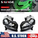 ヘッドライトマスクランプアセンブリ KAWASAKI NINJA ZX14R ZZR1400 2006-2011 ZX-14R用 Headlight Mask Lamp Assembly for KAWASAKI NINJA ZX14R ZZR1400 2006-2011 ZX-14R
