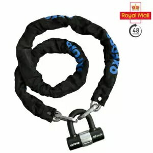 オックスフォード HD オートバイバイクバイクヘビーデューティーチェーンとディスクロック 1.5 メートル OXFORD HD MOTORCYCLE MOTORBIKE BIKE HEAVY DUTY CHAIN AND DISC LOCK 1.5M