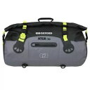 オックスフォード アクア T30 グレー イエロー 防水オートバイ ロール バッグ テール パック バイク Oxford Aqua T30 Grey Yellow Waterproof Motorcycle Roll Bag Tail Pack Bike