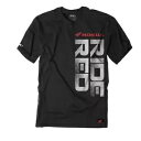Factory Effex Honda Ride 赤黒 T シャツ T シャツ大人用ライセンス CR CRF CBR XR 新品 Factory Effex Honda Ride Red Black T-Shirt Tee Adult Licensed CR CRF CBR XR NEW