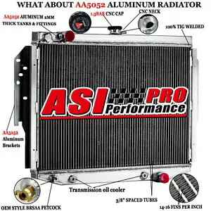 3 列アルミニウムラジエーター 1976-1989 クライスラー コルドバ ダッジ アスペン プリマス V8 に適合 3 Row Aluminum Radiator Fit 1976-1989 Chrysler Cordoba Dodge Aspen Plymouth V8