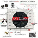 ダッジプリマスクライスラー 7.2 440 V8 1973-1978 3 列ラジエーターシュラウドファン + リレー For Dodge Plymouth Chrysler 7.2 440 V8 1973-1978 3Row Radiator Shroud Fan+Relay
