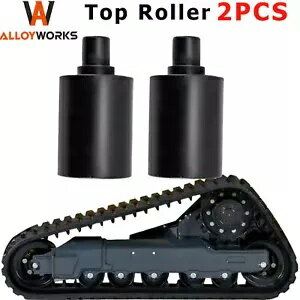 2 個トップローラーキャリアローラークボタモデル U25 U25S ショベル足回り 2pcs Top Roller Carrier Roller For Kubota Model U25 U25S Excavator Undercarriage