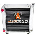 ラジエーターフィットフォードニューホランド TC35、TC35D、TC40、TC40D ケース IH D35、D40 86401465 Radiator fit...