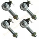 4 個のタイロッドエンドキット ATV ヤマハバンシー 350 YFZ350 1987-2006 用 4PCS Tie Rod End Kits For ATV Yamaha Banshee 350 YFZ350 1987-2006