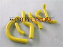 ホンダ VFR 400 NC30 89-93 / RVF 400 NC35 94-96 シリコンラジエターホースイエロー FOR Honda VFR 400 NC30 89-93 / RVF 400 NC35 94-96 SILICONE RADIATOR HOSES YELLOW(2)