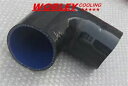 NJ-シリコン 90 度エルボ コネクタ ジョイナー ターボ ホース パイプ ID 102mm 4 インチ ブラック NJ-Silicone 90 Degree Elbow Connector Joiner Turbo Hose Pipe ID 102mm 4