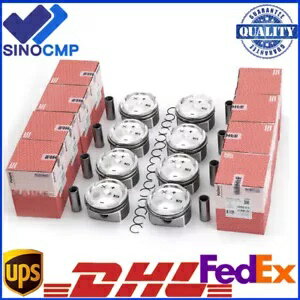 8x ԥȥ &󥰥å STD 93mm ݥ륷   S 4.5T M48.50 955 9PA  8x Pistons &Rings Kit STD 93mm For Porsche Cayenne Turbo S 4.5T M48.50 955 9PA