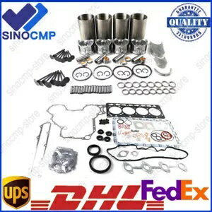 V3800 V3800T V3800DI-T 󥸥󥪡Сۡӥɥåȥܥܥ֥åȷﵡ V3800 V3800T V3800DI-T Engine Overhaul Rebuild Kit For Kubota Bobcat Excavator