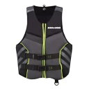 Sea-Doo OEM エアフロー PFD ライフ ジャケット ベスト XX-Large XXL ブラック/高 Viz 2859381490 Sea-Doo OEM Airflow PFD Life Jacket Vest XX-Large XXL Black/High Viz 2859381490