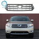 2011 2012 2013 トヨタ ハイランダー フロントバンパー グリル プラスチック ABS For 2011 2012 2013 Toyota Highlander FRONT BUMPER Grille Plastic ABS