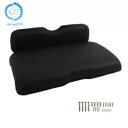 フロントブラックシートクッション E-Z-GO RXV、Freedom RXV 2008-現在モデルに適合 Front Black Seat Cushion F...