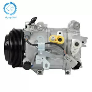 AC A/C コンプレッサー クラッチ付き トヨタ RAV4 2013 2014 2015-2017 L4 2.5L アルミ AC A/C Compres..