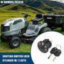 1 セットイグニッションスイッチスターターキー付き LT1000 LT2000 LT3000 ライディングローン用 1 Set Ignition Switch Starter with Keys for LT1000 LT2000 LT3000 Riding Lawn