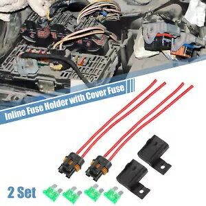 2 セット車インラインヒューズホルダーブレードスタイル ATO/ATC ホルダー 30A 12A ワイヤーハーネス 2 Set Car Inline Fuse Holder Blade Style ATO/ATC Holder 30A 12A Wire Harness