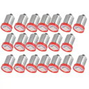 20x レッド Ba9s LED ランプ 363 53 57 インストルメント クラスター ダッシュ 電球 シボレー用 20x Red Ba9s LED Lamp 363 53 57 Instrument Cluster Dash Light Bulb For Chevrolet(2)