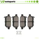 4X リアセラミックブレーキパッド 2011-2016 レクサス CT200h 2010-18 トヨタ プリウス用 4X Rear Ceramic Brake Pads For 2011-2016 Lexus CT200h 2010-18 Toyota Prius