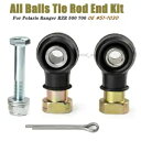 すべてのボール ATV タイロッドエンドキットポラリスレンジャー RZR 500 700 クルー 800 XP 51-1030 用 All Balls ATV Tie Rod End Kit For Polaris Ranger RZR 500 700 Crew 800 XP 51-1030