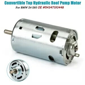 コンバーチブルトップ折りたたみルーフ油圧ポンプモーター BMW Z4 E85 2003-2009 新品 Convertible Top..