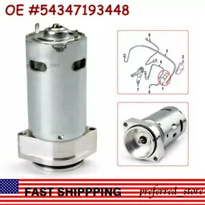 BMW Z4 E85 コンバーチブルトップ油圧ルーフポンプモーター & ブラケット 54347193448 For BMW Z4 E85 ..