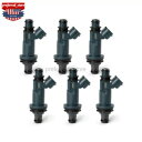 トヨタ ハイランダー 2001-2003 ソララ 1999-2003 23209-20020 用燃料インジェクター 6 個 6PCS Fuel Injectors for Toyota Highlander 2001-2003 Solara 1999-2003 23209-20020