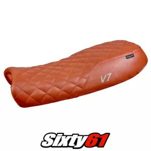 Moto Guzzi V7 2011-2016 2017 2018 2019 2020 シートカバー Tappezzeria ダークレンガ Moto Guzzi V7 ..