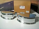 ハーレー パンヘッド クローム ロッカー バルブ カバー FL 1948-65 48-65 V-Twin 42-0103 X9 Harley Panhead Chrome Rocker Valve Covers FL 1948-65 48-65 V-Twin 42-0103 X9