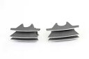 ハーレー M8 FLH フィン付きスパークプラグ カバー セット グラナイト 2017 Up V-Twin 42-1170 Q4 Harley M8 FLH Finned Spark Plug Cover Set Granite 2017 Up V-Twin 42-1170 Q4